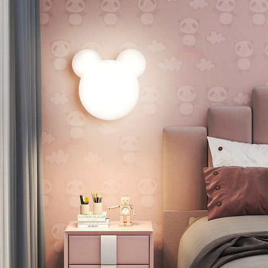 Skorter | Cartoon minimalist bear-shaped LED wall lamp