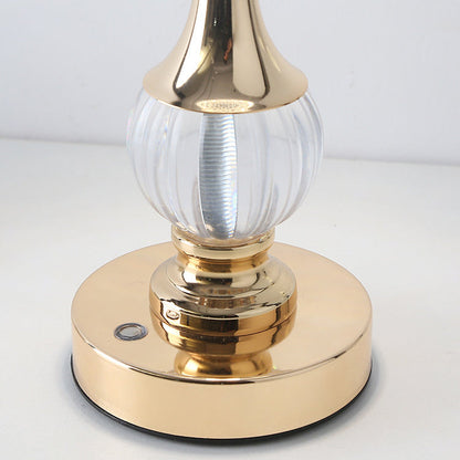 Skorter | Modern Creative Pineapple Metal Acrylic USB LED Table Lamp for Bedroom
