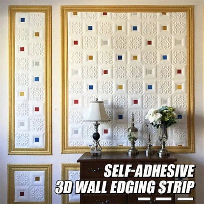 Skorter | 3D-wall trim - self-adhesive, environmentally friendly 3D-wall trim with environmental protection
