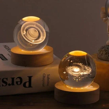 Skorter | Luminous Crystal Ball LED Night Light Decor