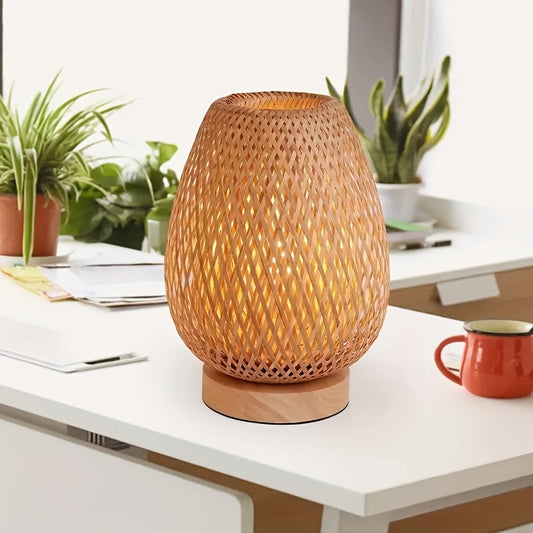 Skorter | BamboLys - Handcrafted LED Table Lamp with USB Connection