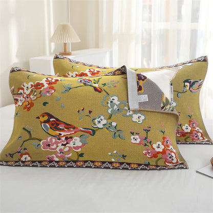 Skorter | Cotton Gauze Pastoral Style Pillow Towel(2PCS)