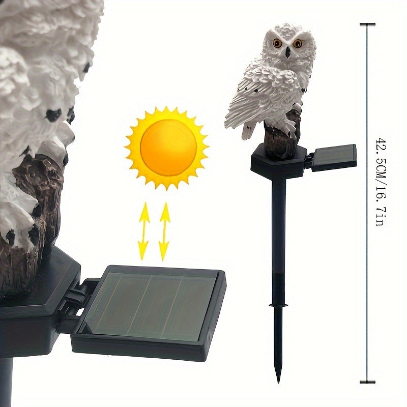 Skorter | SolarOwl - LED Solar Coating Lamp, Garden Decoration with Hare Design