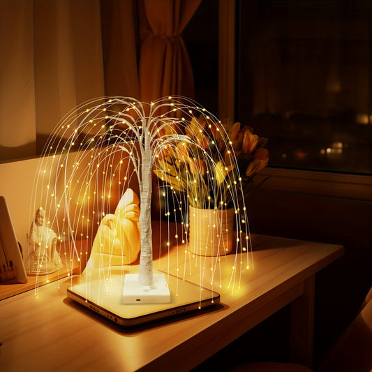 Skorter | WillowLight - Romantic Pile Tree Table Lamp with 192 LEDs and 8 Lighting Modes