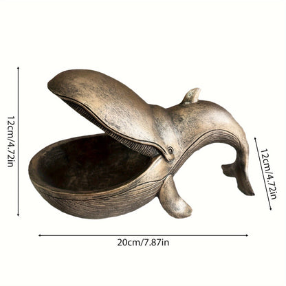 Skorter | WhaleDecor - Whale Sculpture Candy Plate & Storage Box