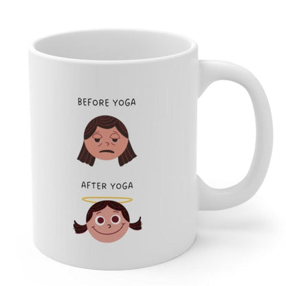 Skorter | and After Yoga Novelty Mug