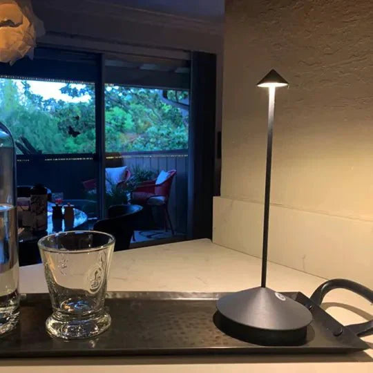 Skorter | LumiZen Minimalist LED Table Lamp | Waterproof and Dimmable Wireless Lighting