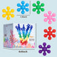 Skørter | 100 Pieces Building Plates Set - Multicolored Interlocking Building Blocks