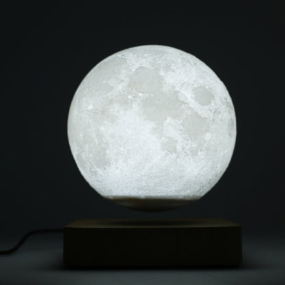 Skorter | 3D Magnetic Levitation Moon Lamp Night Light. Rotating Floating LED Moon Lamp