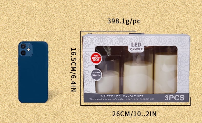 Skorter | Real Flameless Candles LED Electronic Candle