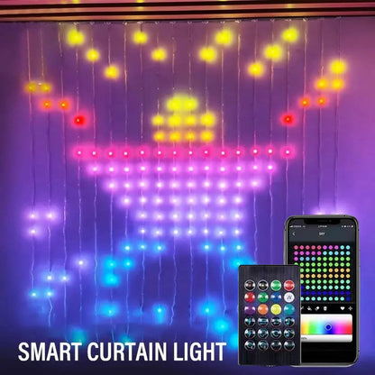 Skorter | Color Waves LED Curtain Sync Lights