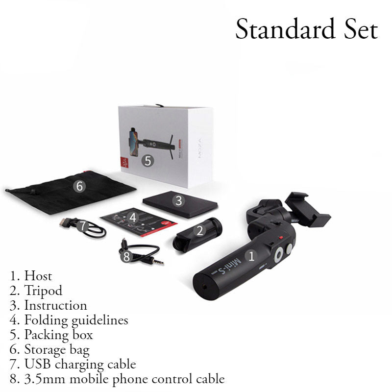 Skorter | Mini Anti-shake Selfie Stick with Folding Storage, Three-axis Stabilization System, Object Tracking, Time-lapse Photography, Suitable for Professional or Daily Photography