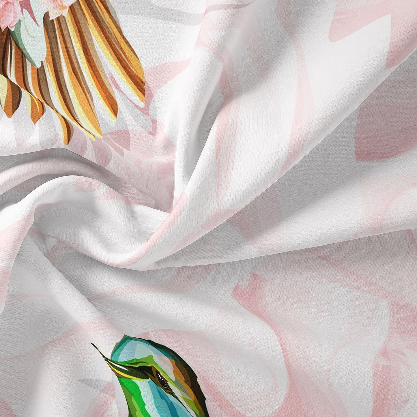 Skorter | FlightBloom - Luxurious Floral and Bird Bedding