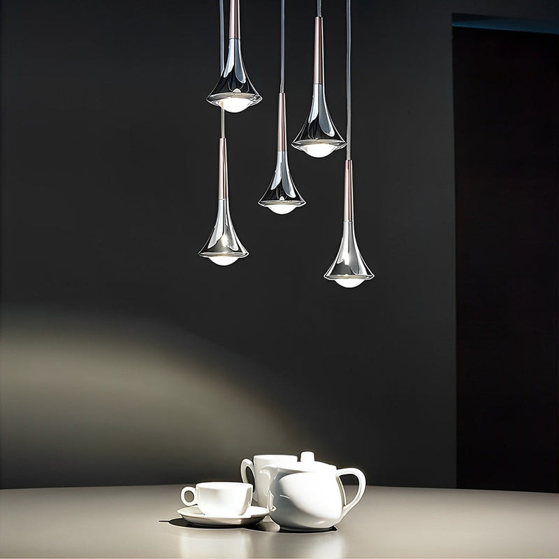Skorter | CascadeLight - Water Drop LED Pendant for Staircases