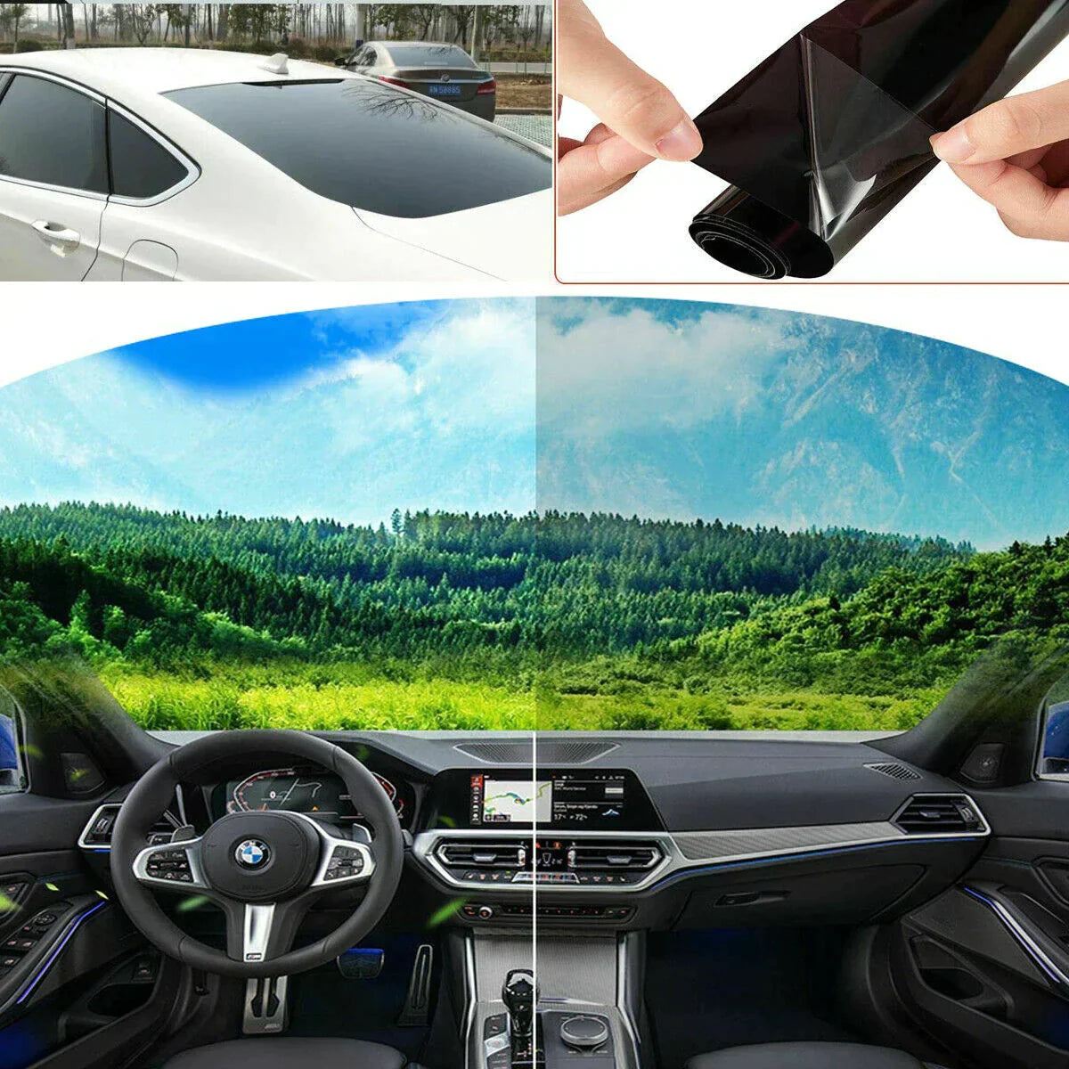 Skorter | Car window sun protection film glass sticker