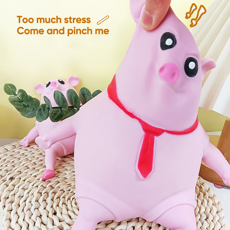 Skorter | Creative Decompression Pink Pig Toy
