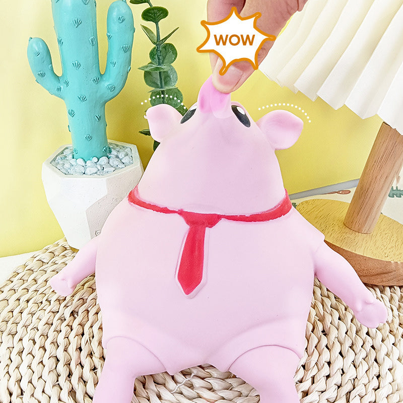 Skorter | Creative Decompression Pink Pig Toy