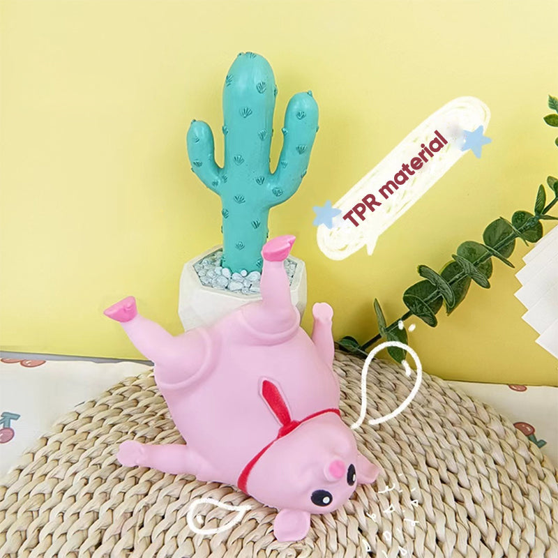 Skorter | Creative Decompression Pink Pig Toy