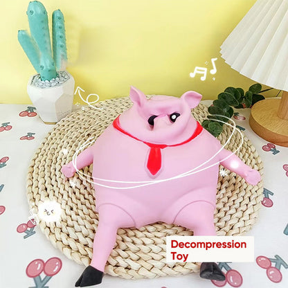 Skorter | Creative Decompression Pink Pig Toy