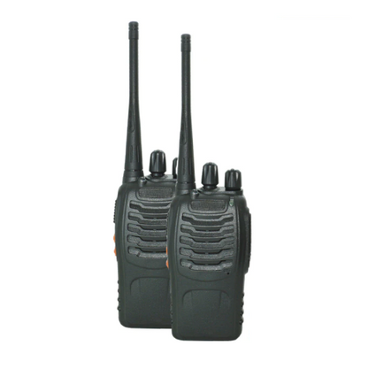 Skorter | 2Pcs Portable Handy Talkie Radio Station Amateur Two Way Radio Receiver Transmitter Transceiver
