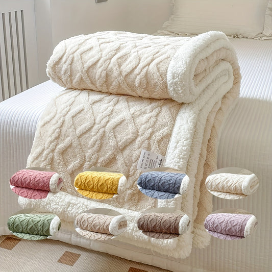 Skorter | CozyNest - Reversible Fleece Blanket for Fall and Winter