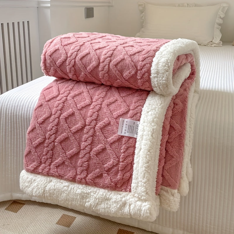 Skorter | CozyNest - Reversible Fleece Blanket for Fall and Winter