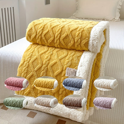 Skorter | CozyNest - Reversible Fleece Blanket for Fall and Winter