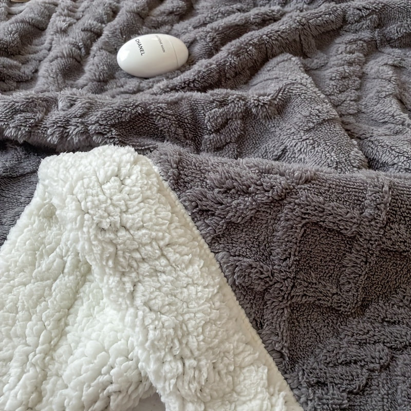 Skorter | CozyNest - Reversible Fleece Blanket for Fall and Winter