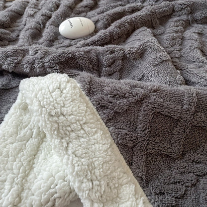 Skorter | CozyNest - Reversible Fleece Blanket for Fall and Winter