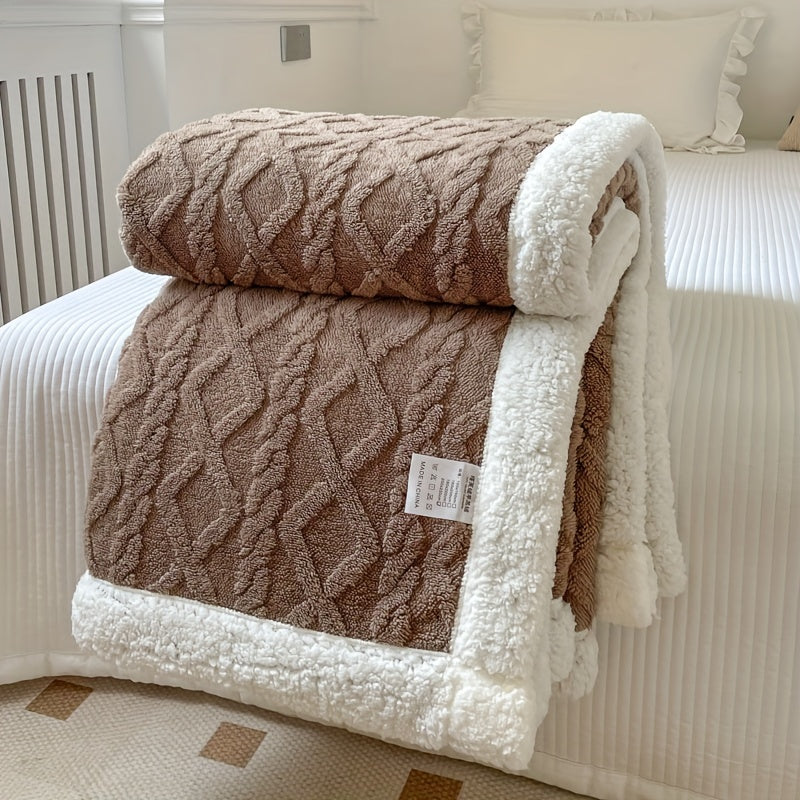 Skorter | CozyNest - Reversible Fleece Blanket for Fall and Winter