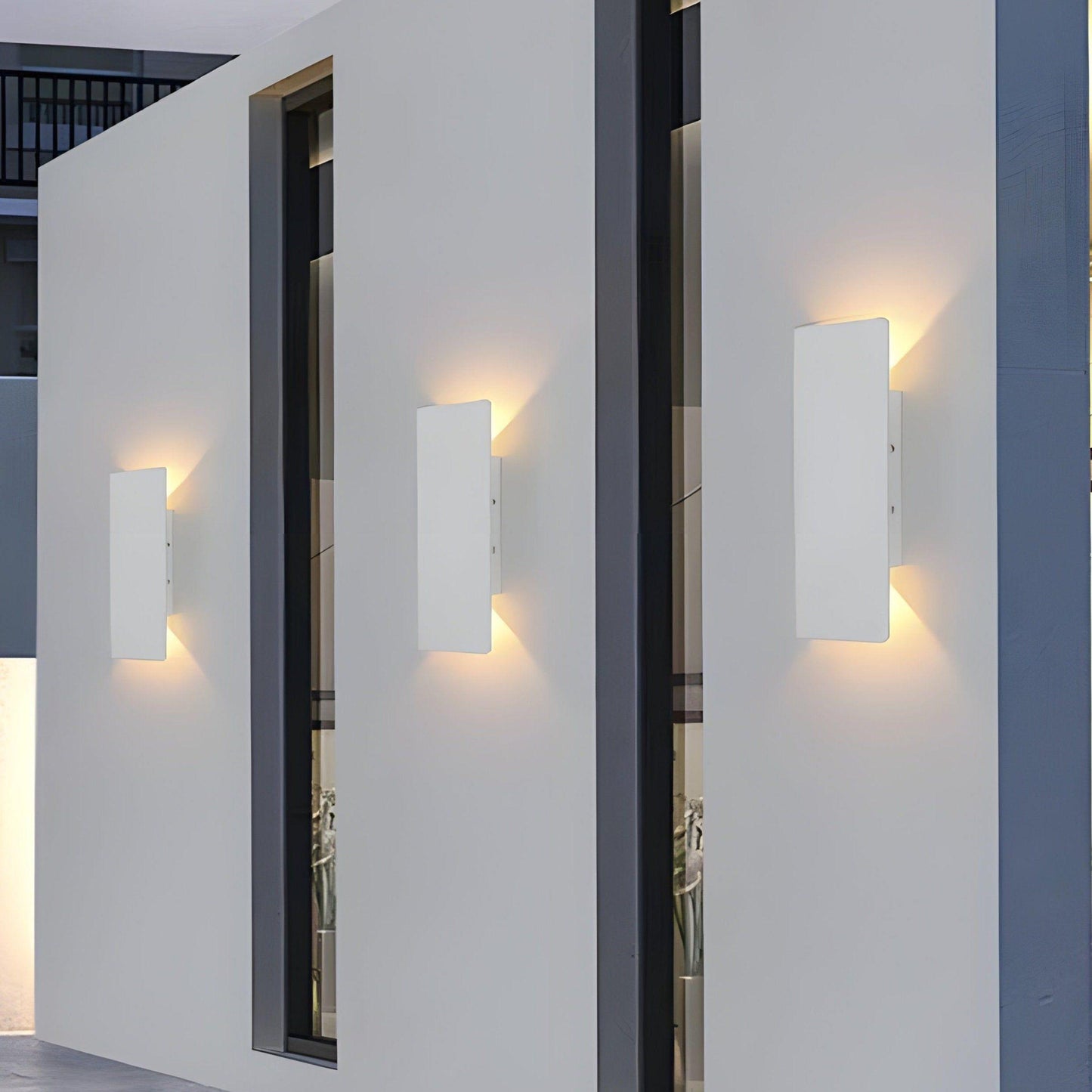 Skorter | Light - Modern weatherproof LED wall lamp made of aluminum for outdoor use