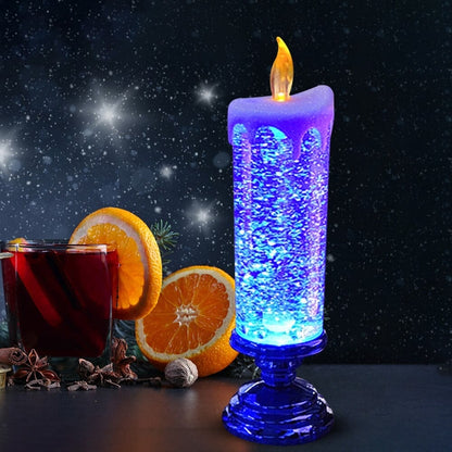 Skorter | Christmas LED candles with glitter