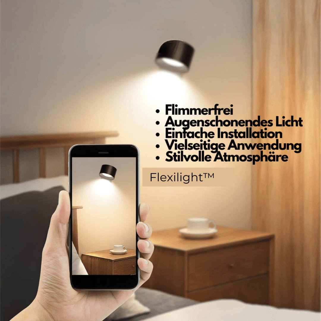 Skorter | 360° wireless rechargeable wall light | Versatile LED lighting solution