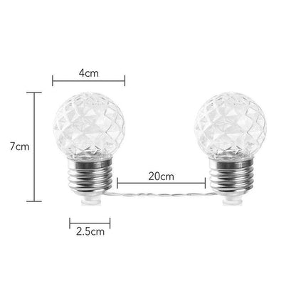 Skorter | 10 LED Solar Powered Crystal Ball Light String