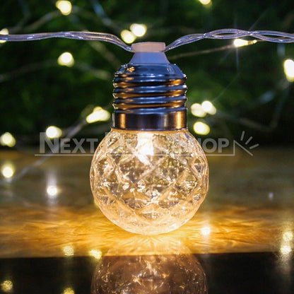 Skorter | 10 LED Solar Powered Crystal Ball Light String