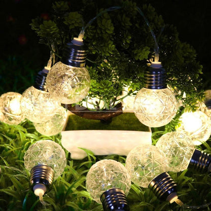 Skorter | 10 LED Solar Powered Crystal Ball Light String
