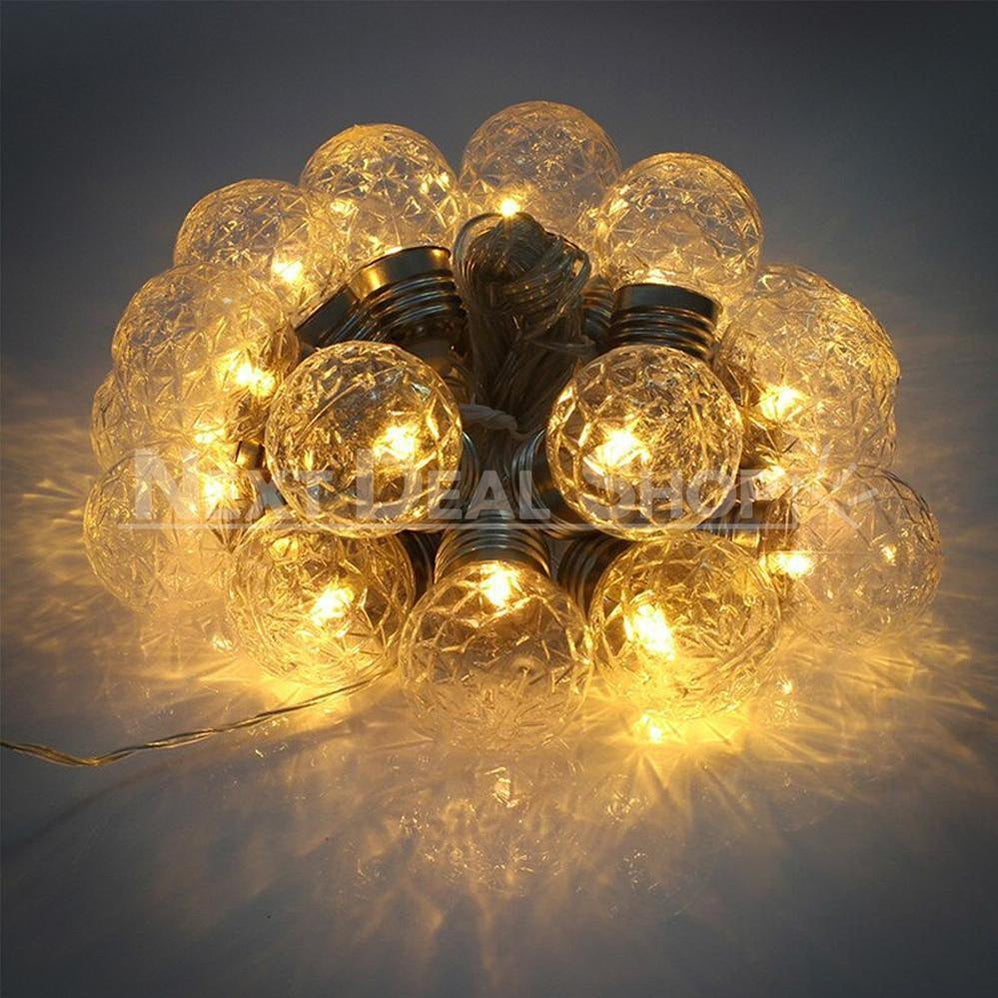 Skorter | 10 LED Solar Powered Crystal Ball Light String