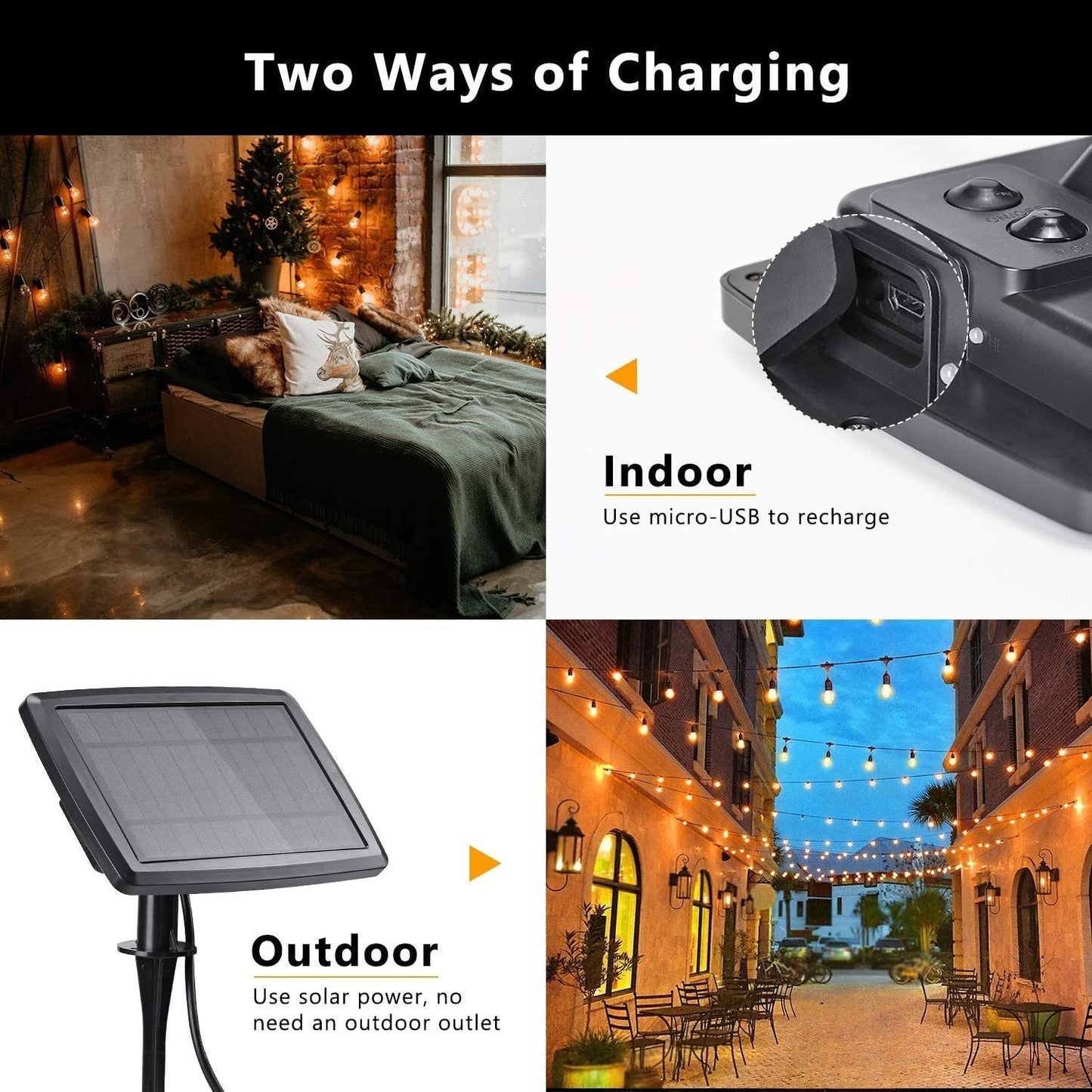 Skorter | Durable LED Festoon Lights: Illuminate Your Outdoors with Style