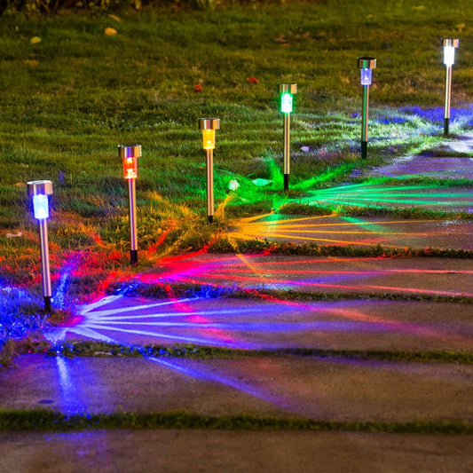 Skorter | 10-Pack: Outdoor Solar Landscape Lawn Lights