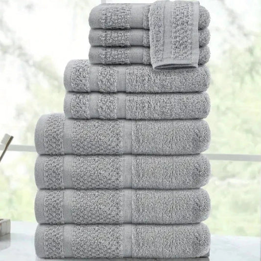 Skorter | 10-piece: Towel set with upgraded softness and durability
