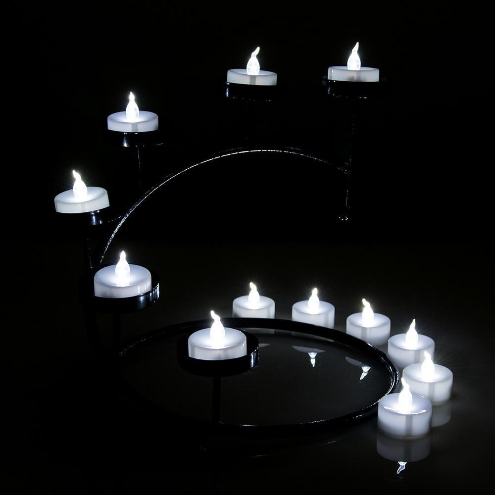 Skorter | 100-Piece: White LED Candles Tea Light