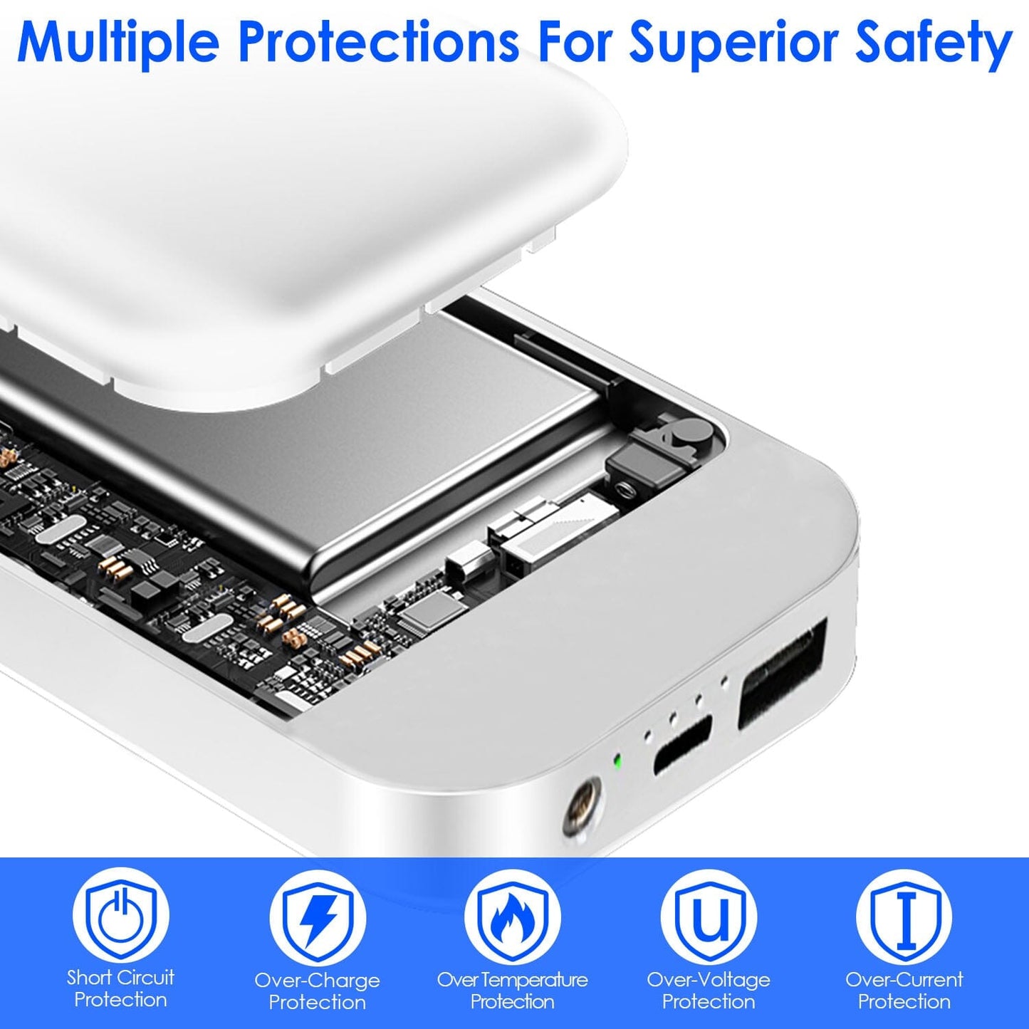 Skorter | 10000mAh portable charging battery pack for heated blanket vest jacket