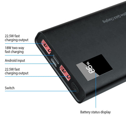 Skorter | 10000mAh Power Bank Portable Charger External Battery Pack
