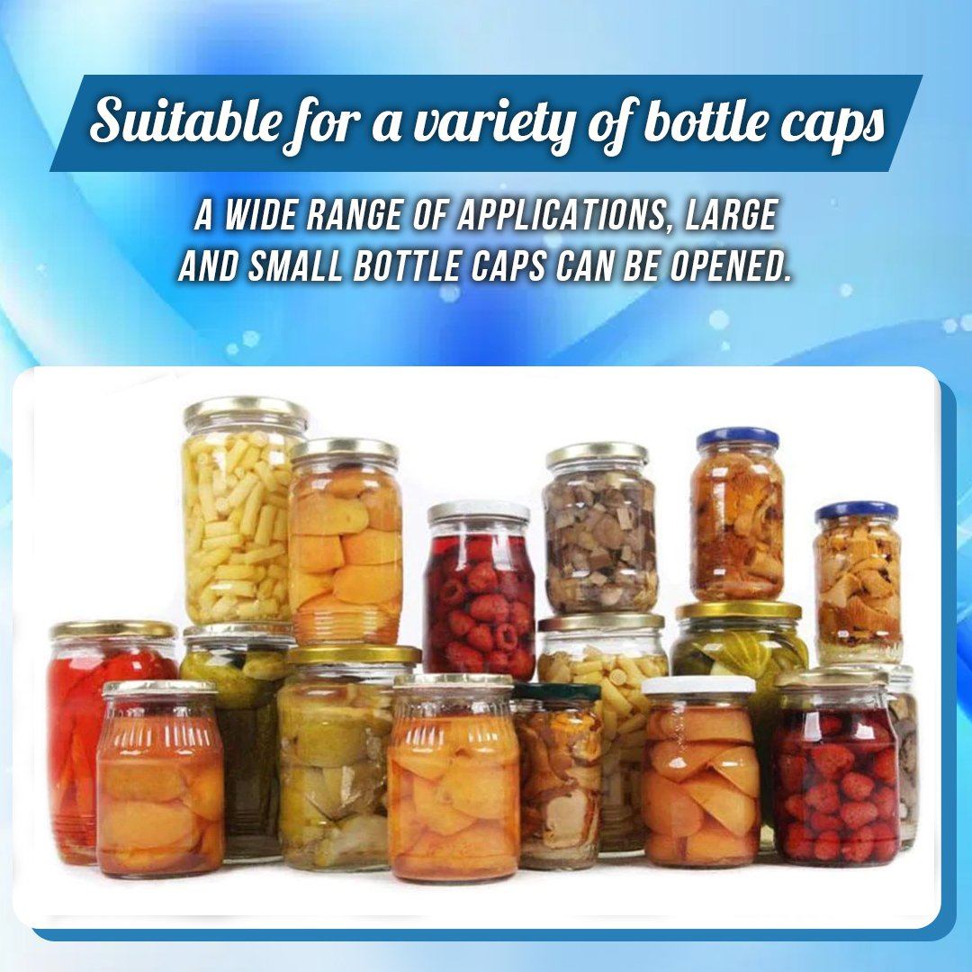 skorter | Adjustable Glass and Bottle Opener Multifunctional Stainless Steel Can Opener