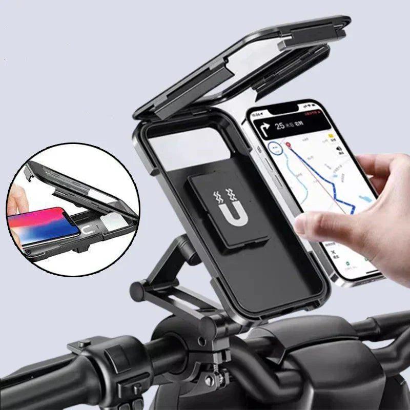 Skorter | 15W Power Bank Waterproof Bike Handlebar Phone Mount