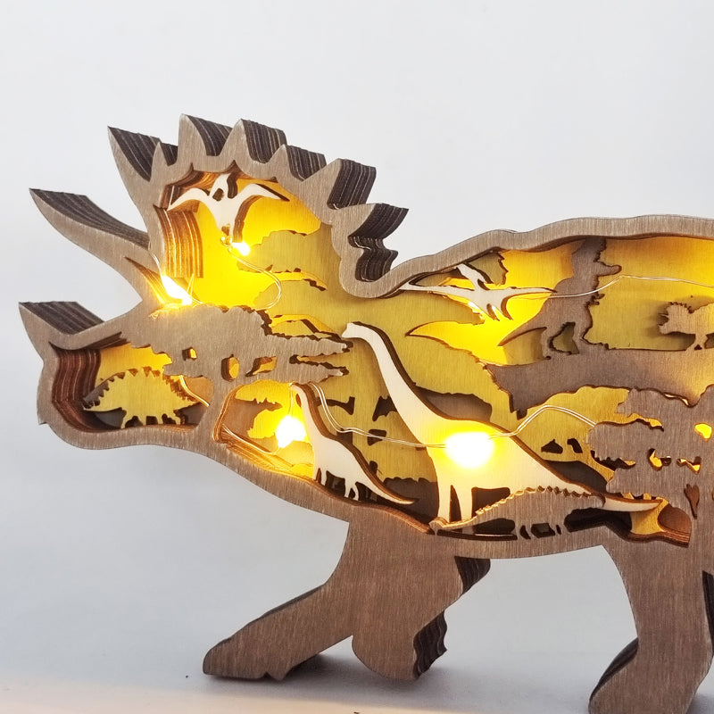 skorter | 3d Creative Wood Animal Carving Craft Gift