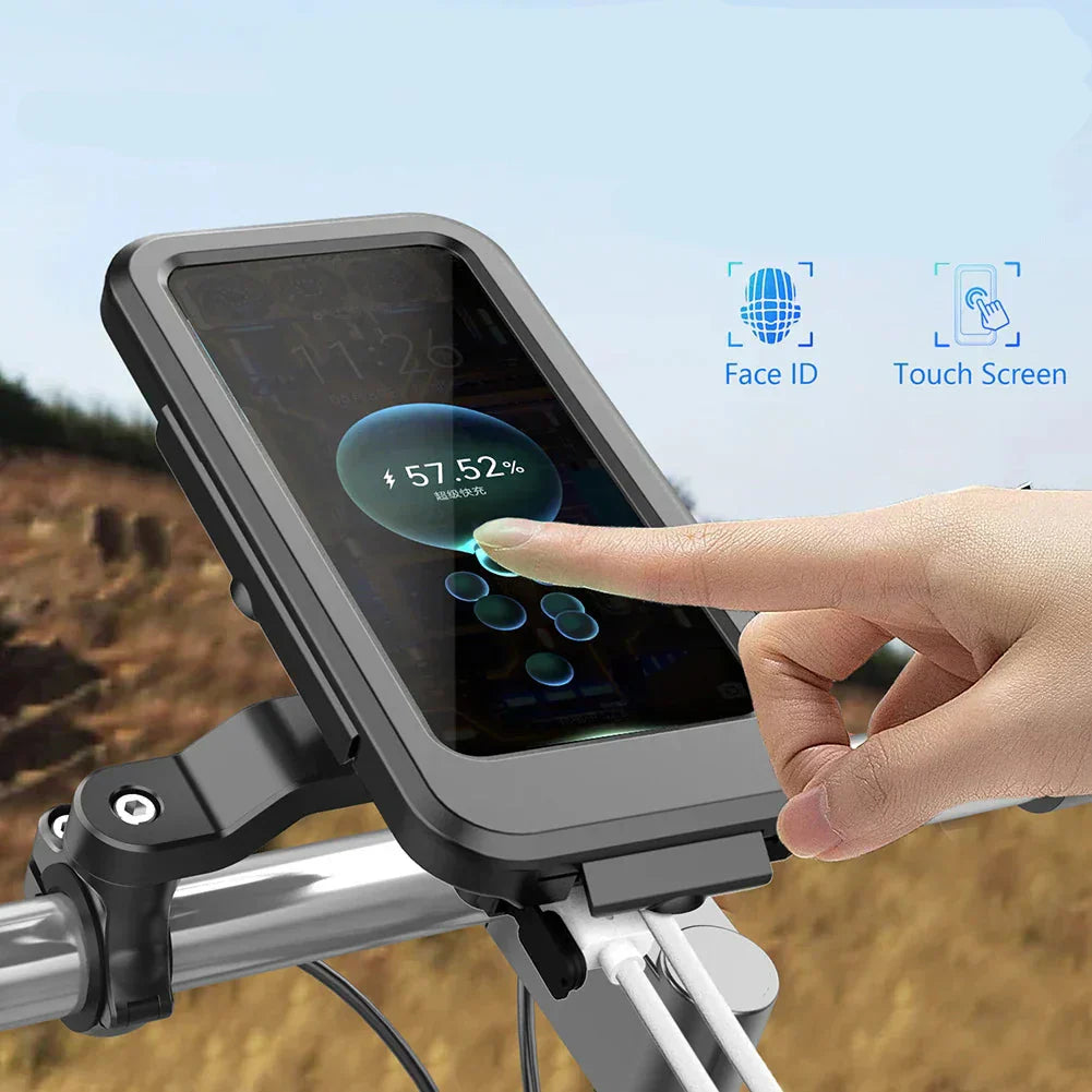 Skorter | 15W Power Bank Waterproof Bike Handlebar Phone Mount