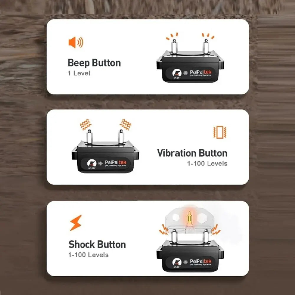 Skorter | 1000m Dog Training Collar – Waterproof, Rechargeable with Remote Control for Small, Medium & Large Dogs