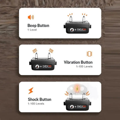 Skorter | 1000m Dog Training Collar – Waterproof, Rechargeable with Remote Control for Small, Medium & Large Dogs