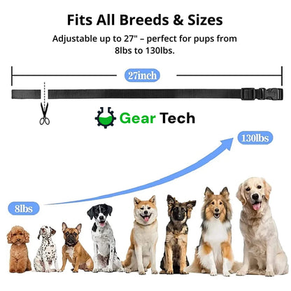 Skorter | 1000m Waterproof Dog Training Collar | Rechargeable, Remote Control & Adjustable for Small, Medium, and Large Dogs